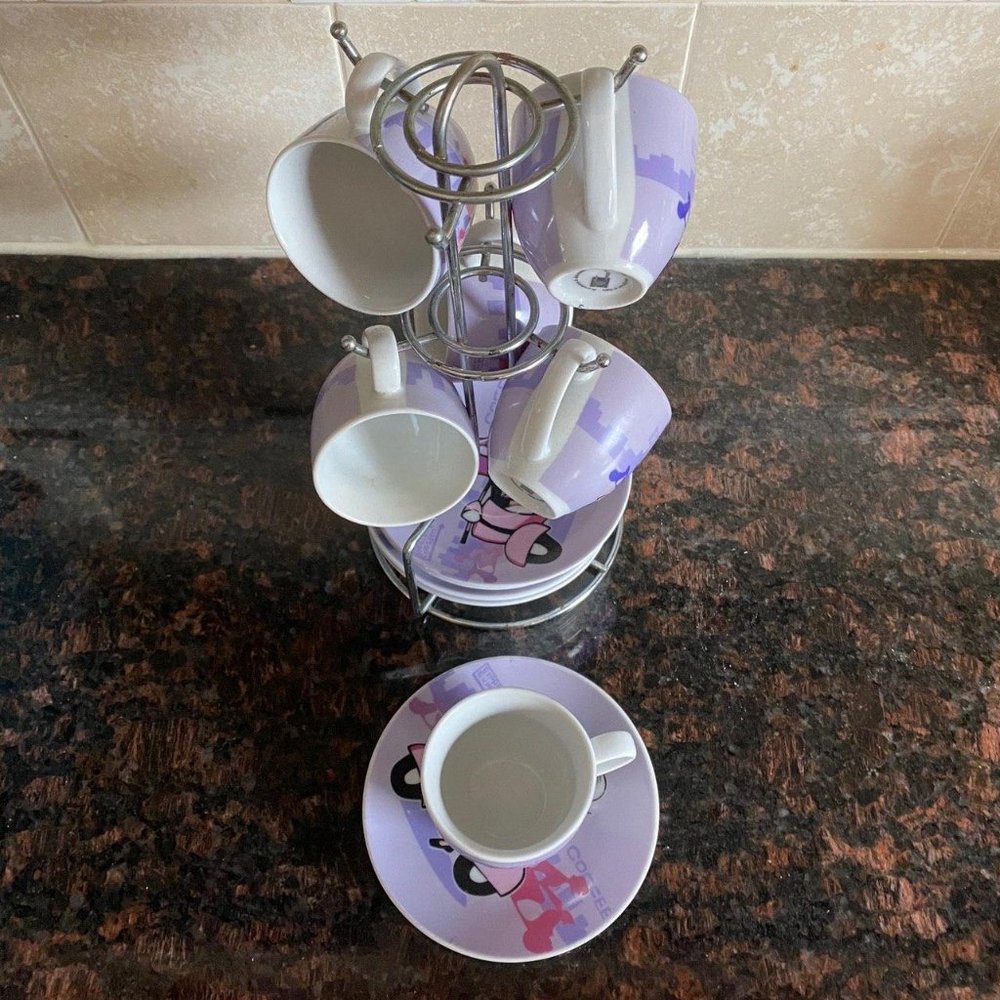 Absolutely adorable espresso mini coffee set - Picture 4 of 6